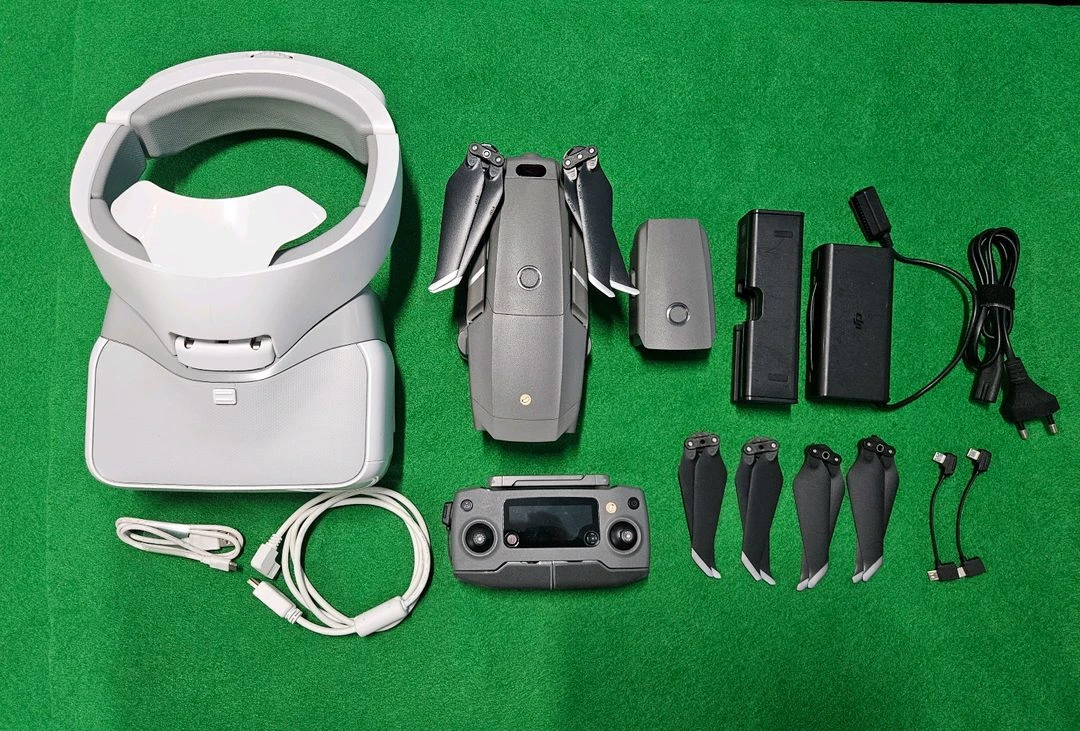 드론 dji 매빅2 프로 줌 고글 풀세트 이미지