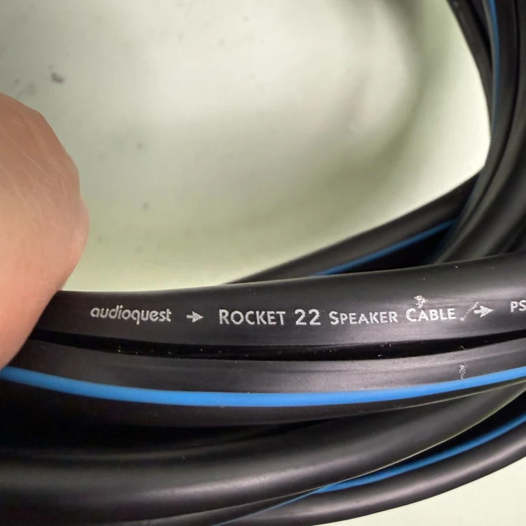 Audioquest Rocket 오디오퀘스트 로켓 22 Single-BiWire 3m 1조 스피커케이블 이미지