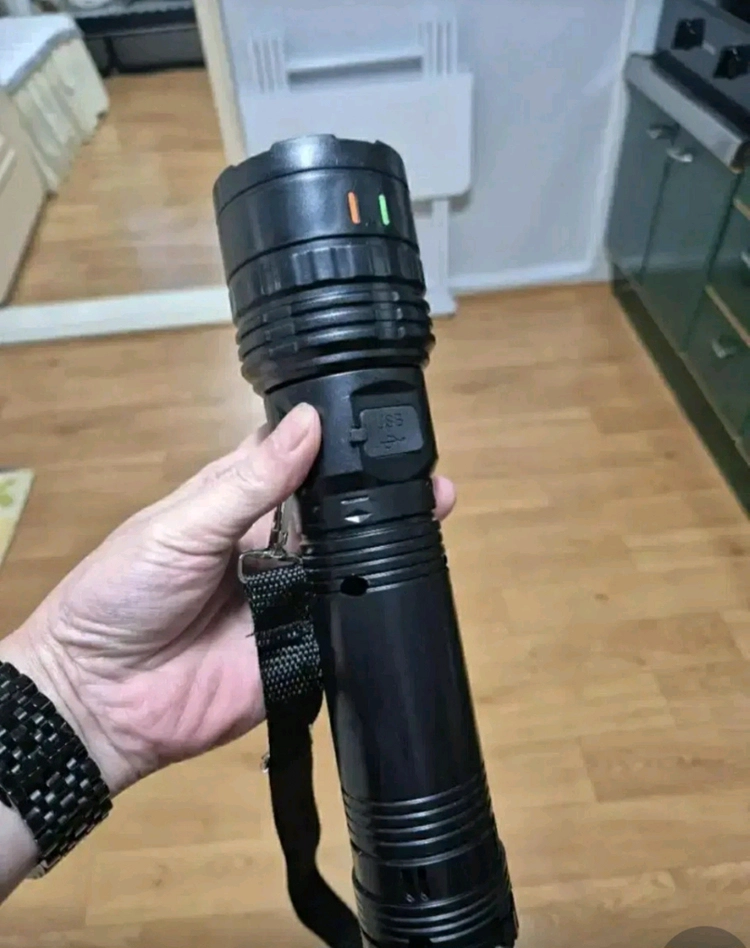 2000w대형랜턴,손전등,해루질,낚시,산행 이미지