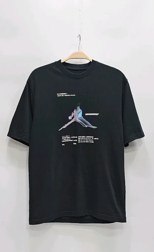 NIKE 나이키 조던 23 엔지니어드 그래픽 반팔 티셔츠 / 남 M 블랙 이미지