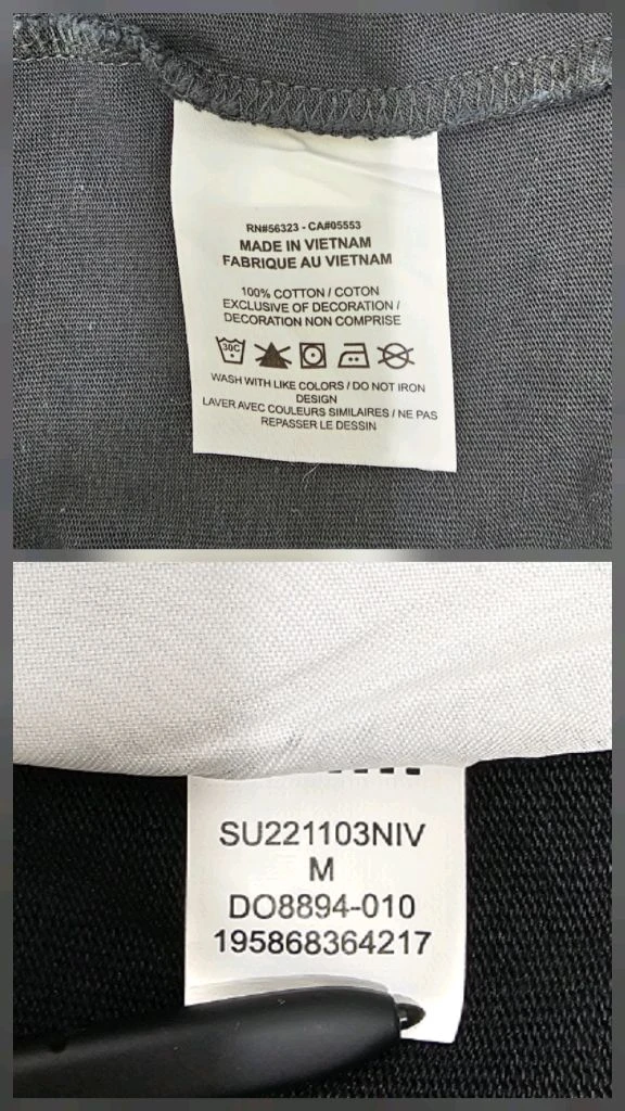 NIKE 나이키 조던 23 엔지니어드 그래픽 반팔 티셔츠 / 남 M 블랙 이미지