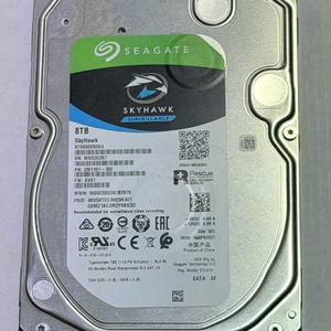 8TB 내장형 하드디스크 이미지