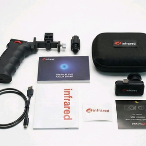 Infiray t3 고화소 열화상 카메라 384 x 288 IR 픽셀 이미지