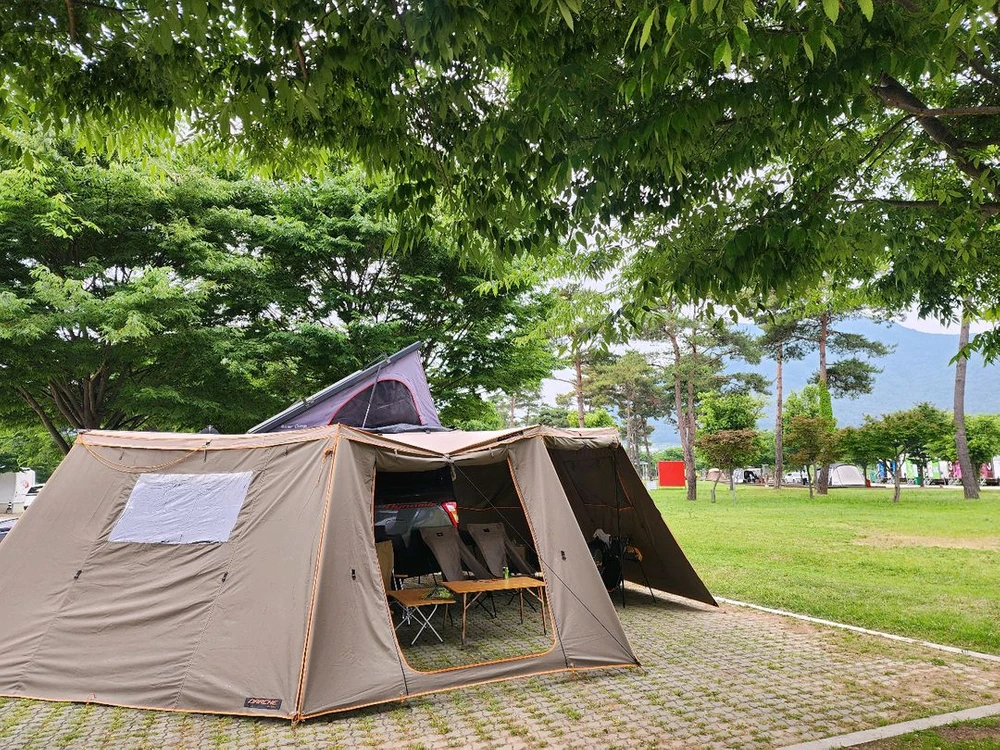 렉스턴 스포츠카 캠핑카 이미지