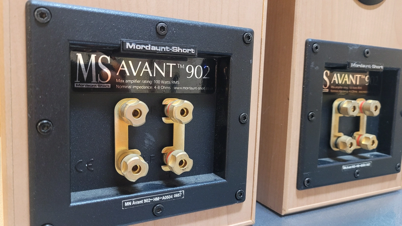 영국 모던쇼트(Mordaunt-Short) MS902 북쉘프 스피커1조 이미지