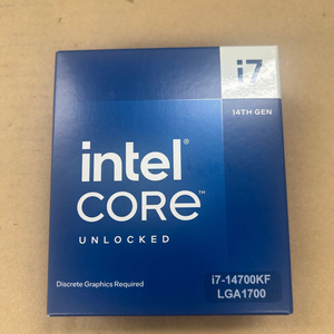 인텔 코어 i7-14700KF 벌크 아님 미개봉 새상품 이미지