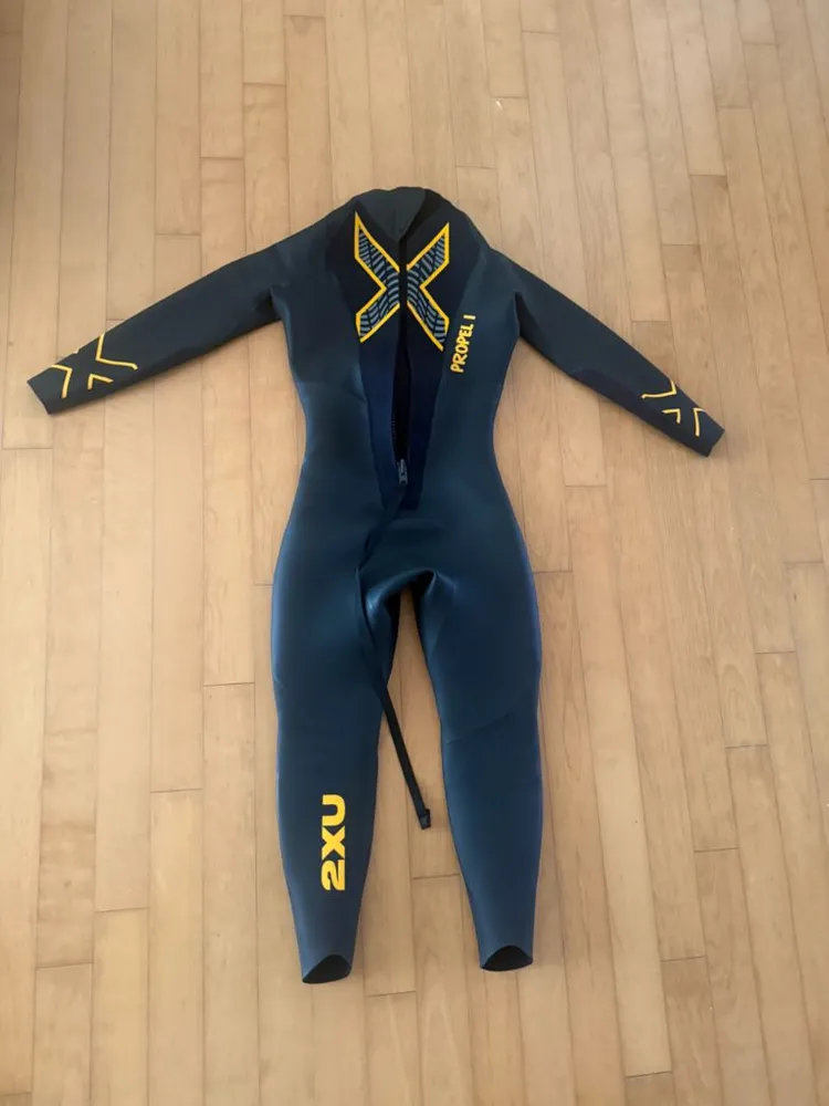 2XU 프로펠 1 웻슈트 (MS 사이즈) 서핑, 철인3종, 바다수영 이미지