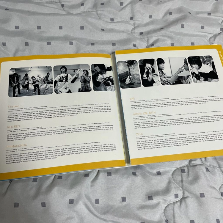 FT아일랜드 1집 앨범 CD 포토앨범 음반 초판 소장용 이미지