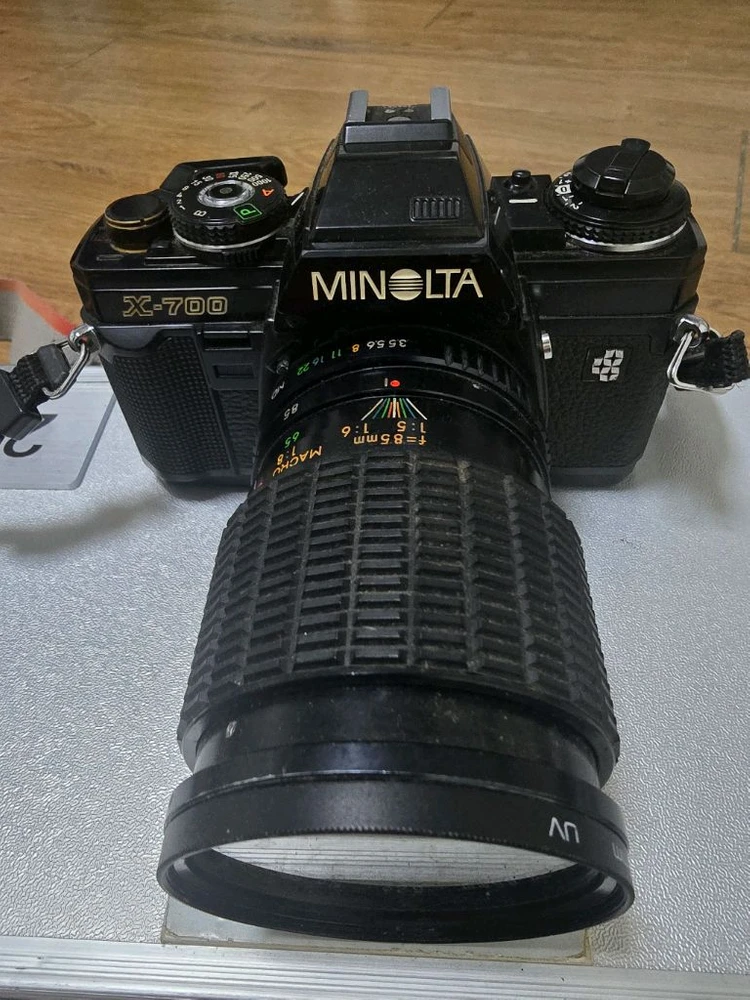 부품용 미놀타 X-700 필름 카메라 85mm 렌즈 포함 이미지