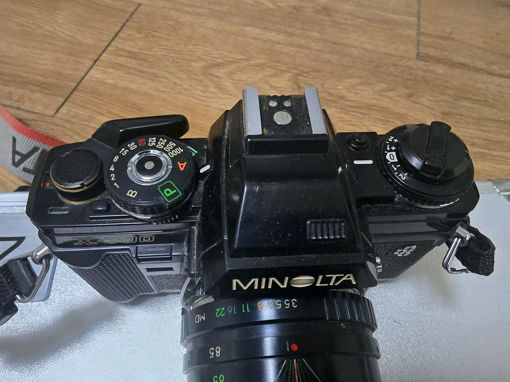 부품용 미놀타 X-700 필름 카메라 85mm 렌즈 포함 이미지