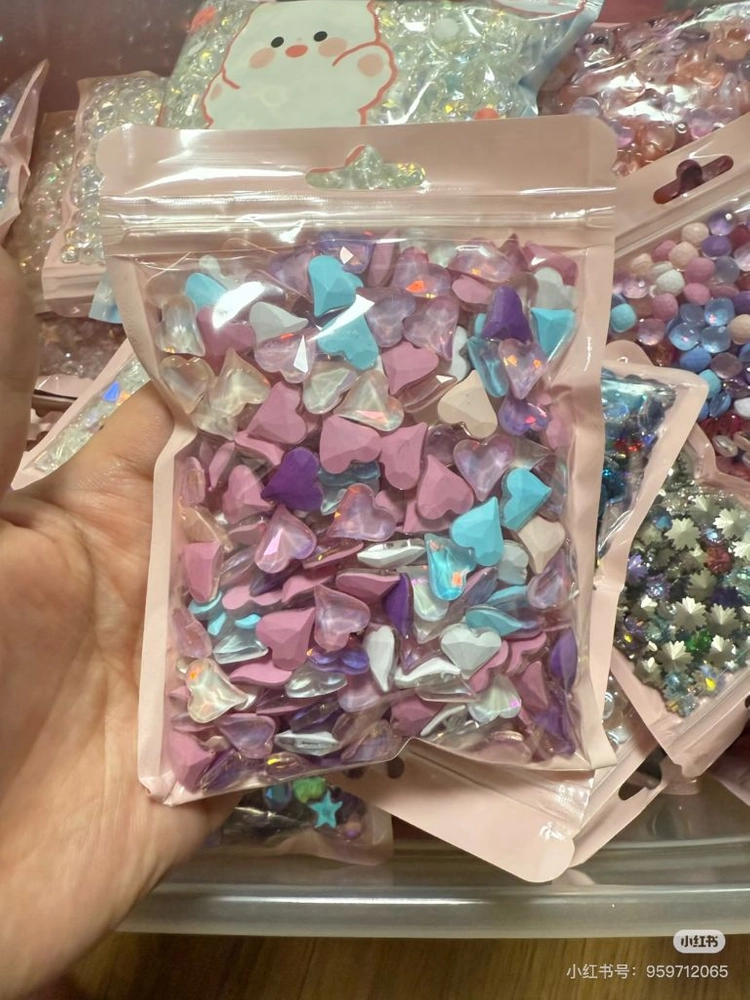 네일아트 파츠 유리파츠 DIY재료 이미지