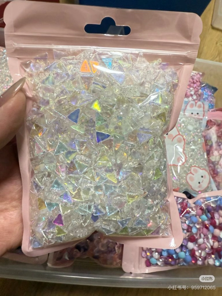 네일아트 파츠 유리파츠 DIY재료 이미지