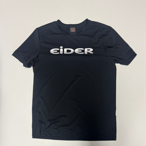 아이더 Eider 빅 로고 기능성 반팔 티셔츠 M 블랙 이미지