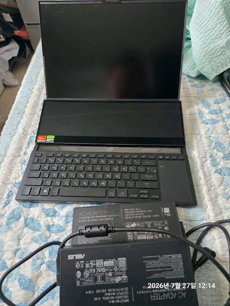 에이수스 ROG 제피러스 듀오 16 Black GX650PY-NM049W 이미지