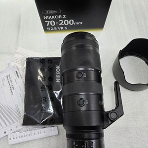 니콘 Z마운트 망원 줌렌즈 70-200mm f/2.8 이미지