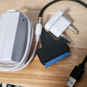 3.5 HDD (외장하드변환) SATA to USB 3.0 변환 케이블 이미지