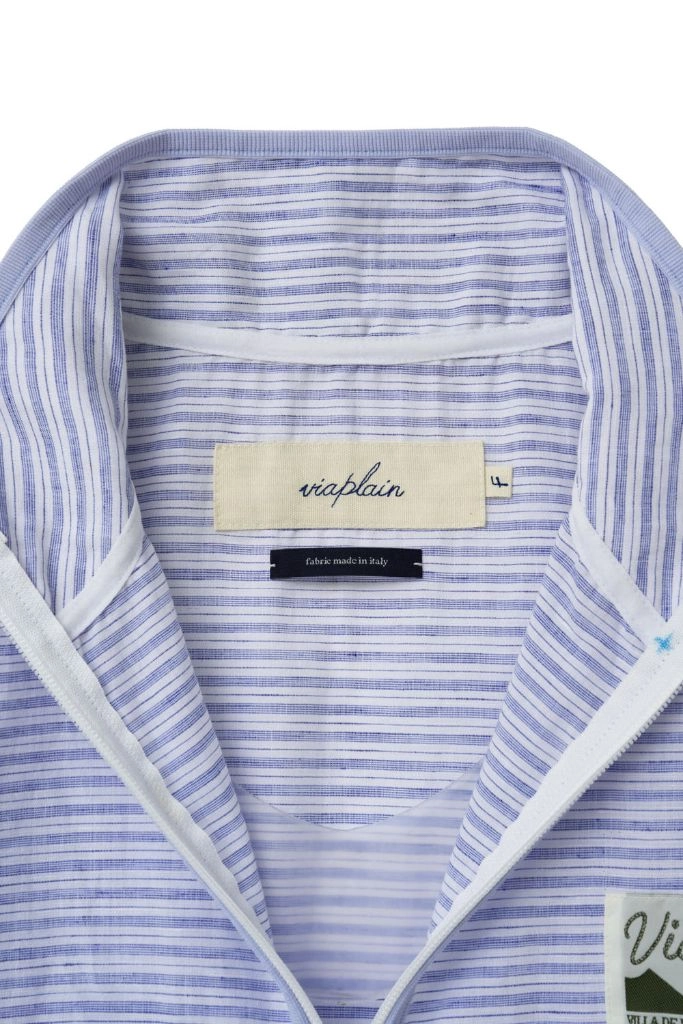 VIA SUMMER STRIPE ANORAK (BLUE STRIPE) 새상품 이미지