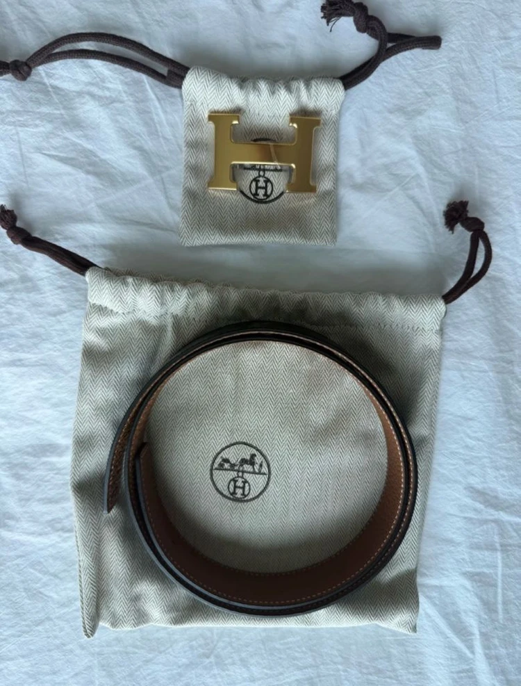 에르메스 남성 H로고 벨트 판매합니다(32mm) 이미지