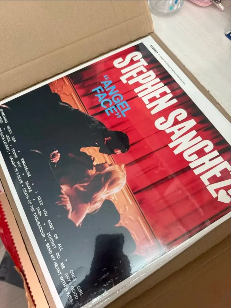 Stephen Sanchez 스테판 산체스 lp - Angel face red lp 이미지