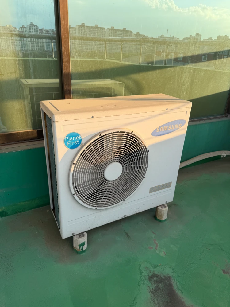 15평 삼성 스마트 인버터 냉난방 스탠드 에어컨 이미지