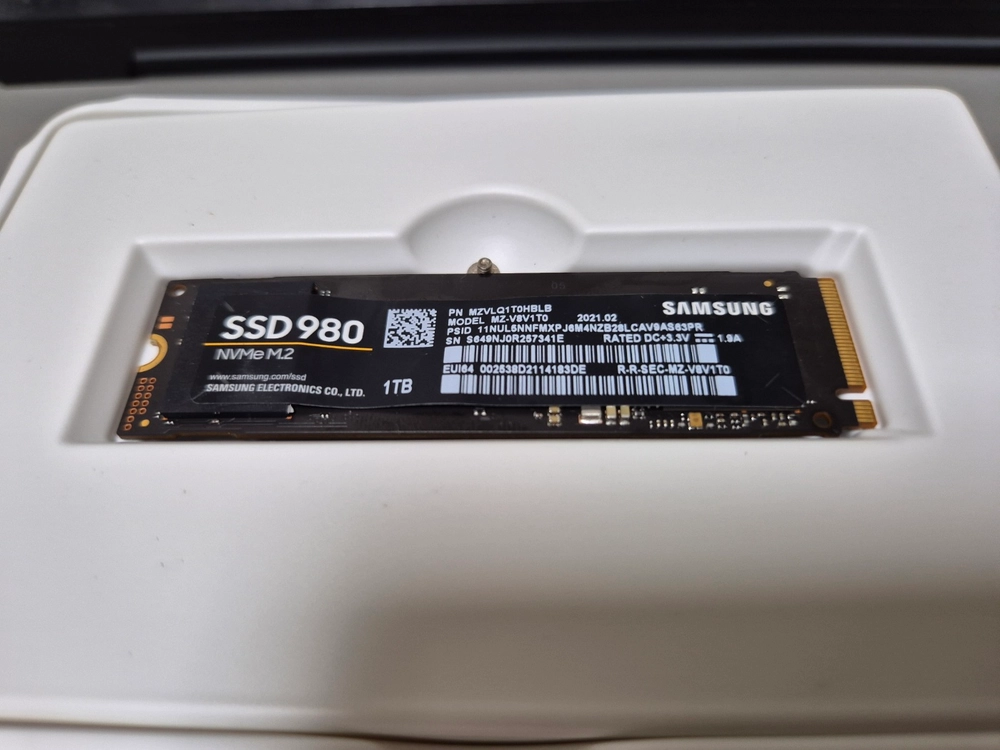 삼성 980 1tb NVMe M.2 이미지