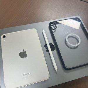 <급처>아이패드 미니 7세대 스타라이트 셀룰러 LTE 128GB + 애플펜슬 프로 이미지