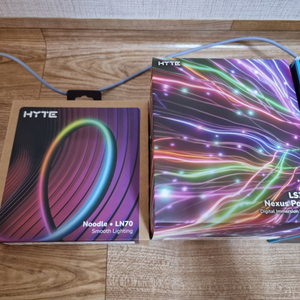 HYTE LN70(RGB 스트립) + Nexus Portal 및 LS30(전용 컨트롤러 및 LED 스트립) 이미지