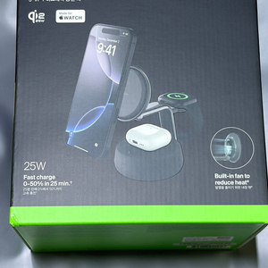 벨킨 Qi2 25W 3in1 맥세이프 초고속 무선 충전 스탠드 WIZ040kr 이미지
