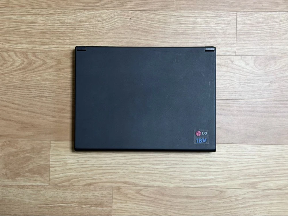 LG IBM ThinkPad 560 초경량 클래식 노트북 / 희귀 LG IBM 모델 / 레트로 노트북 이미지