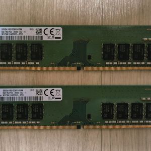 데스크탑용 삼성 DDR4 2666 8GB 2개 총 16GB 합쳐서판매 8기가16기가 램 메모리 이미지
