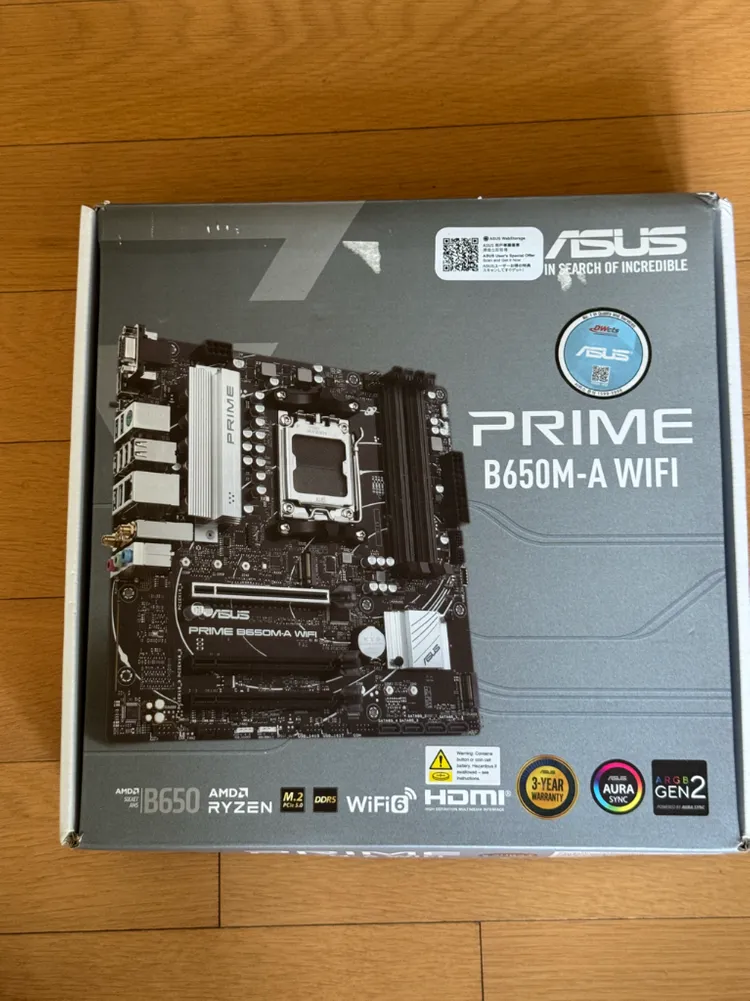 ASUS PRIME B650M-A WIFI 부품용 이미지