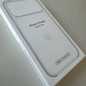 애플 정품 iPhone 17 Pro Max 클리어 케이스 이미지