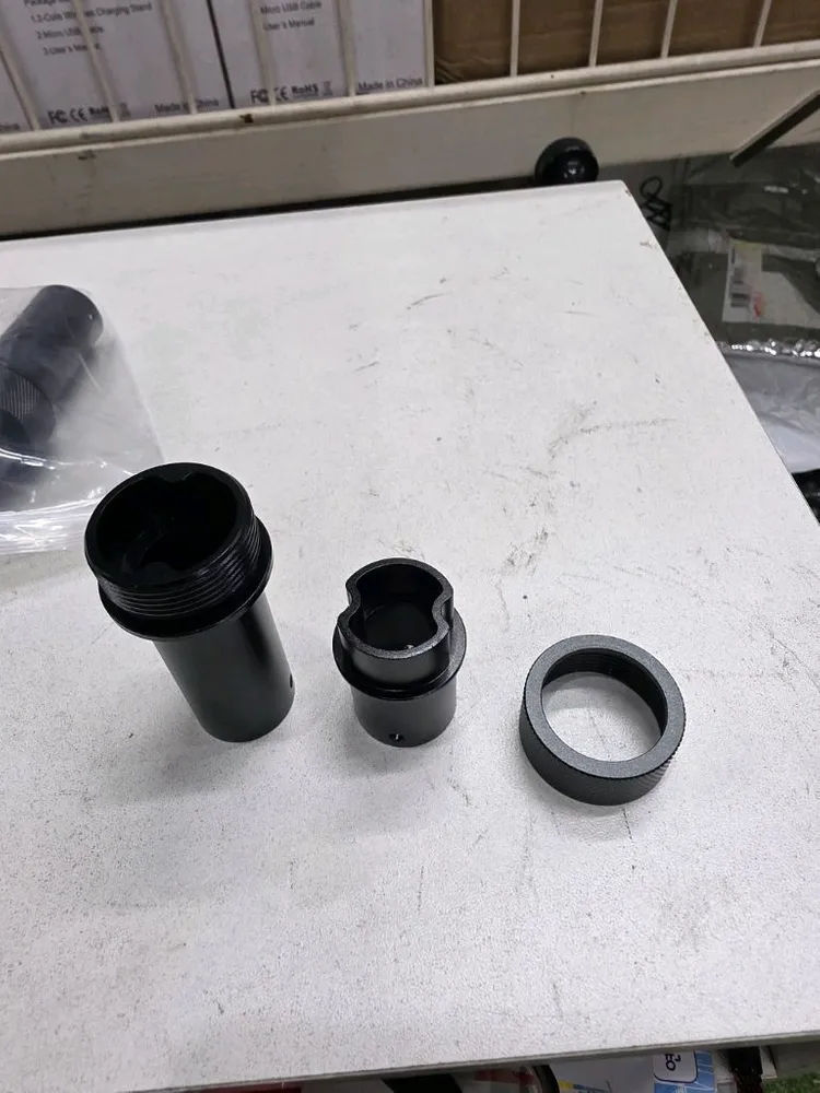 알루미늄 합금 20mm 탄소 튜브 커넥터 농업용 드론용 원형 접이식 암 클램프 고정 장 이미지