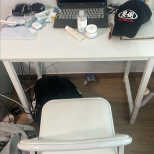 조립식 책상 의자 세트 이미지