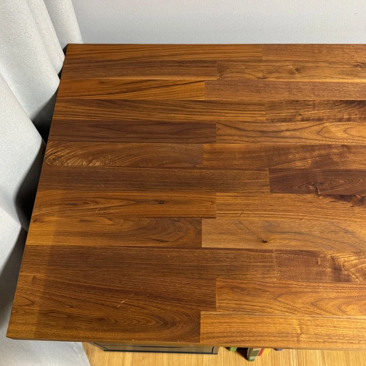 이케아 칼뷔 조리대 나무 상판 호두나무 무늬목 246 팝니다. IKEA KARLBY 이미지
