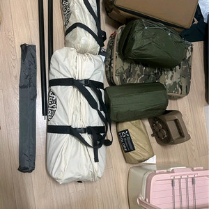 캠핑 텐트 폴대 세트 미사용신품 이미지