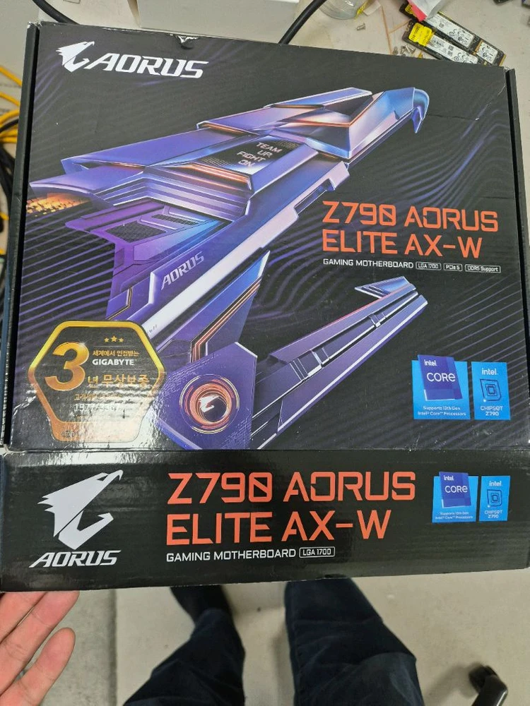 Z790 AORUS ELITE AX W / LGA 1700 / 인텔 12/13/14 세대 / WIFI 내장 이미지