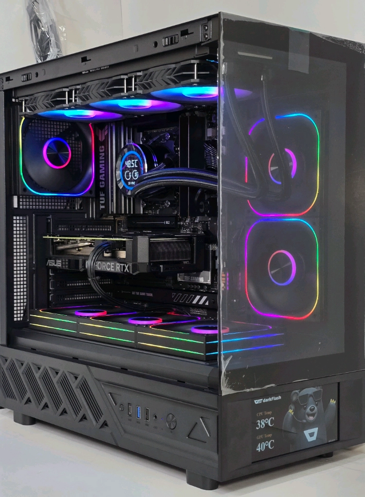 (9850X3D RTX5080 새제품) 32GB, B850, 수랭쿨러,1250W GOLD, 방송게이밍컴퓨터본체 이미지