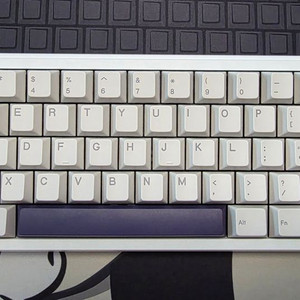 Graystudio Macross65 마크로스65 StormWhite 풀알루미늄 커스텀키보드 이미지