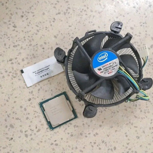 인텔 오버가능 i5 대장 CPU i5-8600K+구리심 정품 쿨러+써멀 급처 이미지
