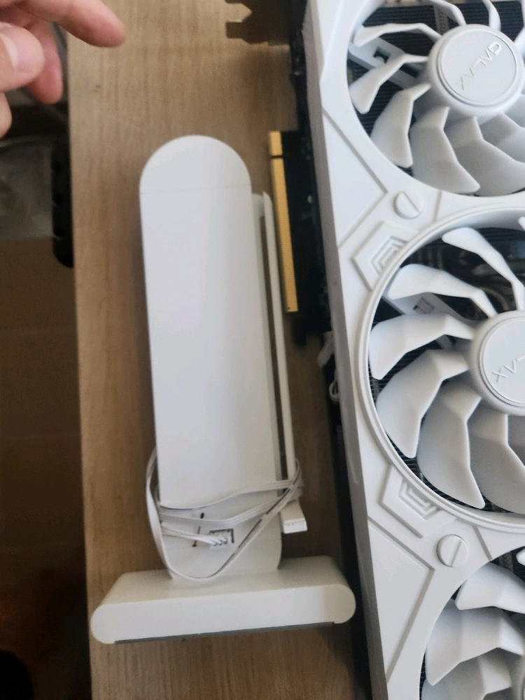 갤럭시 rtx4070ti 12gb white 그래픽카드 +서비스 이미지