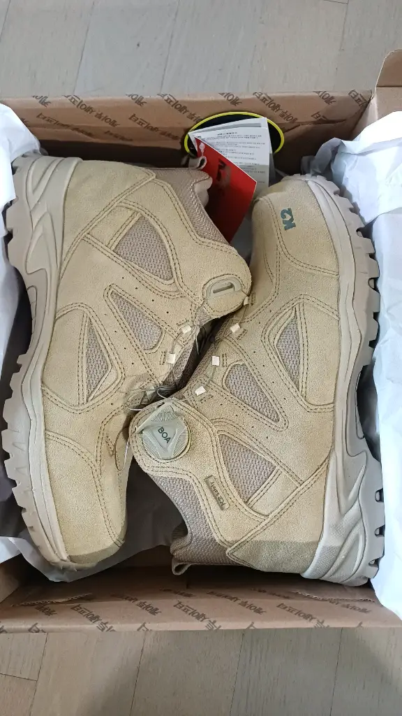 무료배송 K2 사막화 안전화 k2-67s 사이즈 270 새상품 65,000원. 이미지