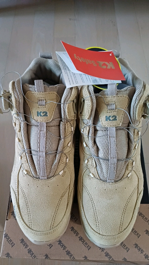 무료배송 K2 사막화 안전화 k2-67s 사이즈 270 새상품 65,000원. 이미지