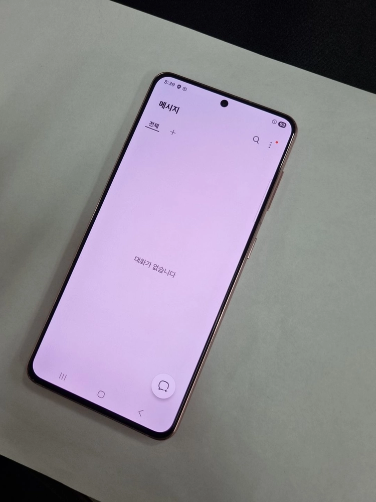갤럭시S21 256GB 핑크 SK 중고폰 049073 이미지
