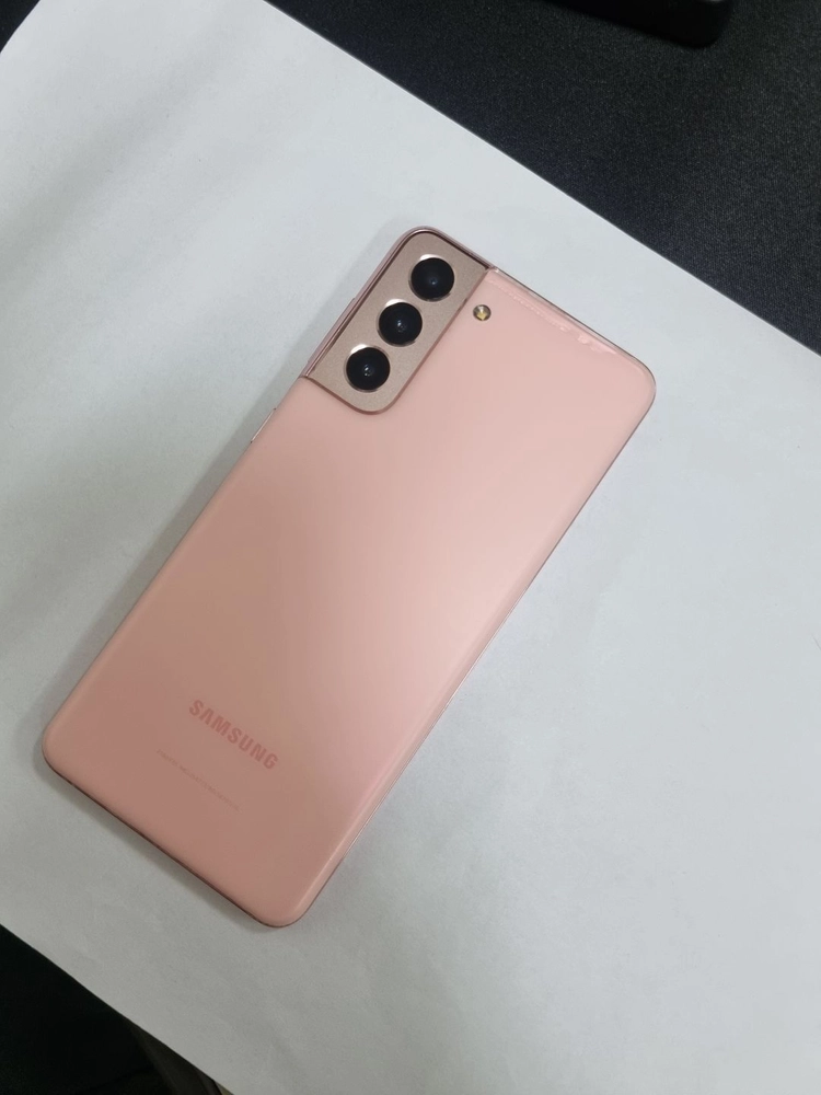 갤럭시S21 256GB 핑크 무잔상 SK 중고폰 215961 이미지