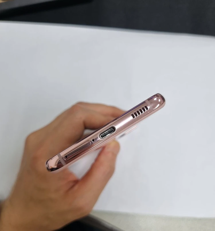 갤럭시S21 256GB 핑크 무잔상 SK 중고폰 215961 이미지