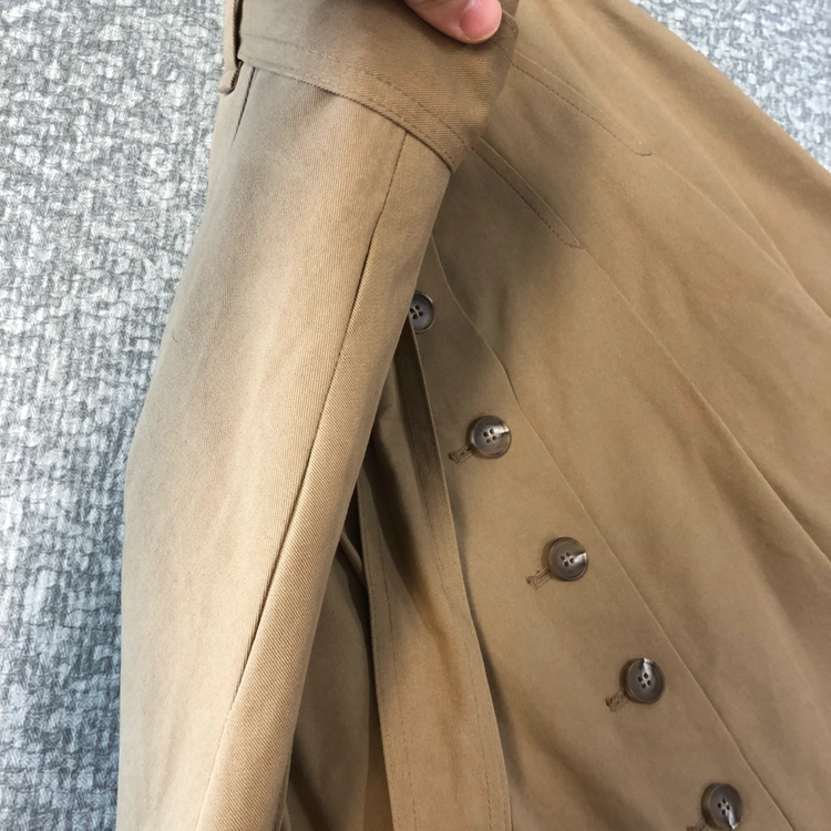 오르 Orr 트렌치 벨티드 롱 스커트 햅번 버튼 플레어 A라인 치마 하객룩 이미지