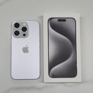 아이폰 15 프로 화이트티타늄 256GB 이미지