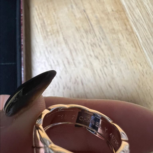 새상품 샤넬 코코미니 반지 스몰 미디움 미니 베이지골드 실버925 코코크러쉬 반지 이미지