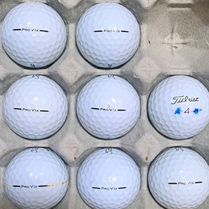 PROV1X A급 타이틀리스트 로스트볼 골프공 33알 이미지